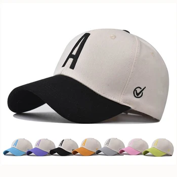 Бейсболка с буквенной вышивкой, бейсболка-кепка, солнцезащитная шляпа, весенне-осенняя бейсболка, спортивная кепка в стиле хип-хоп, приталенная кепка