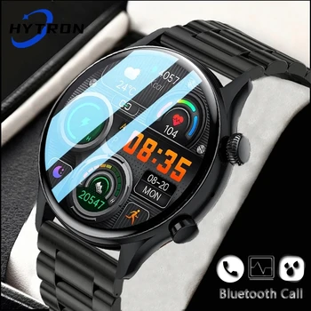 HYTRON Amoled Смарт-часы Мужские Женские NFC Bluetooth Call Watch 1,36-дюймовые Amoled 390 * 390 HD Голосовой Помощник Водонепроницаемые Умные Часы