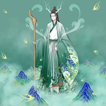 Древнее Кимоно, Зеленое платье Ханфу, Летняя Танская вышивка, Традиционная юбка для Косплея в китайском стиле, Платья, Костюмированная одежда