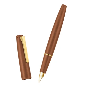 Перьевая ручка Jinhao 80 из матового углеродного волокна, серебристый/золотой зажим, набор ручек для письма 03, EF, F