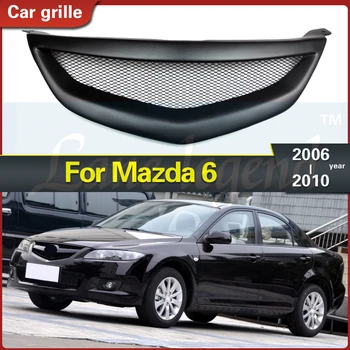 Гоночная Решетка Бампера Из Углеродистой Сетки для Ремонта Передней Решетки Аксессуары для Первого Поколения Mazda 6 2006-2010 GR Style M6 08-12