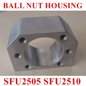 100% Новый DSG25H шариковый винт гайка корпус кронштейн держатель для SFU2505 SFU2510 шариковый винт Материал из алюминиевого Сплава детали с ЧПУ
