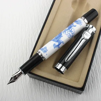 Новый Jinhao Ceramic Роскошного качества 8802, Деловая Офисная Авторучка с кончиком 0,5 мм, Студенческие Школьные Канцелярские принадлежности, Чернильные ручки