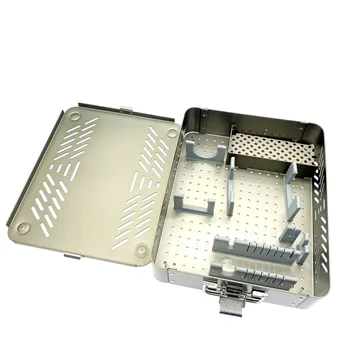 Алюминиевая коробка, Стерилизационный чехол Для Электрического инструмента для сверления костей, Ортопедических Хирургических Инструментов