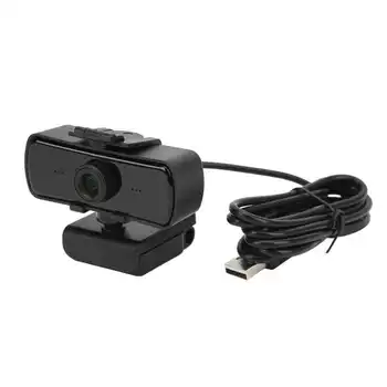 Веб-камера для ПК, регулируемое основание, USB-компьютерная камера для прямой трансляции для ноутбука