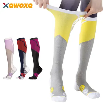 1 Пара Спортивных носков от варикозного расширения вен, Компрессионные чулки, Велосипедные носки для медсестер, для диабетиков, для бега, для мужчин, для диабета, для походов на природу