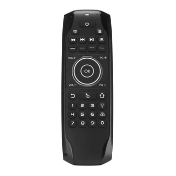 Мини-клавиатура Bluetooth 5.0 G7BTS с Гироскопом и подсветкой, ИК-Обучающая Воздушная мышь, пульт дистанционного управления для Smart TV Box, ноутбука, планшета