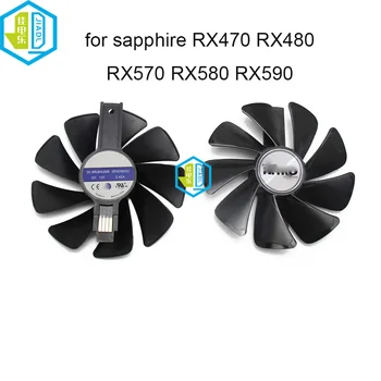 95 ММ CF1015H12D Вентиляторы Охлаждения Видеокарты Для Sapphire NITRO RX590 RX580 RX570 RX470 RX480 4N001-02-20G VGA Кулер Вентилятор Радиатор