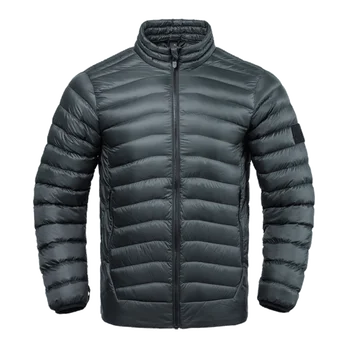 БЕСПЛАТНАЯ солдатская пуховая куртка, осенне-зимняя уличная легкая пуховая куртка, мужское короткое теплое тонкое толстое пальто