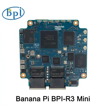 Плата мини-маршрутизатора Banana Pi BPI-R3 MediaTek MT7986 ARM A53 2G DDR 8G eMMC с Поддержкой WiFi 6 и 2x2,5 порта GbE с открытым исходным кодом