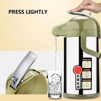 Чайник-термос для воды Большой емкости, Бытовой чайник-термос Для Воды, Машина для кипячения Воды, Стеклянный пресс для нагрева воды, Чайник