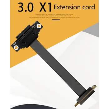 Удлинитель Ленточный Адаптер Удлинительный Кабель PCI-E 1X Slot Extension Riser Card