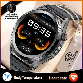 2022 Мужские спортивные смарт-часы 466 * 466 AMOLED Экран NFC Bluetooth Вызов Частота сердечных сокращений IP68 Водонепроницаемые умные часы Мужские Для женщин Часы