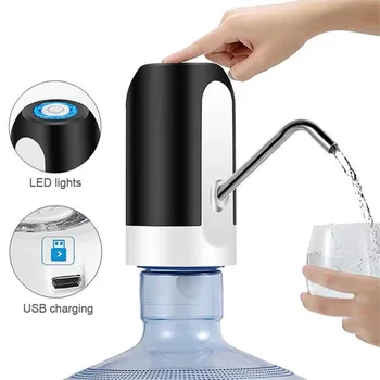 2023 НОВЫЙ Универсальный Электрический Насос Для Галлона С USB Зарядкой Бутылка Галлонный Водяной Насос Чистая Вода Минеральная Вода Автоматический Насос