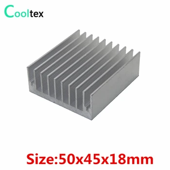 30шт Алюминиевый радиатор размером 50x45x18 мм для электронного чипа RAM LED IC радиатор охлаждения radiato COOLER