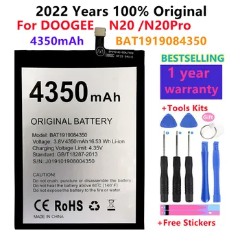 100% Оригинальный Высококачественный Новый 4350 мАч Сменный Аккумулятор DOOGEE N20 N20Pro N20 Pro Для мобильного Телефона Bateria Batteries