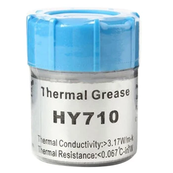 Термосмазочная паста серебристого цвета толщиной 20 г Для охлаждения чипсета CPU GPU HY710