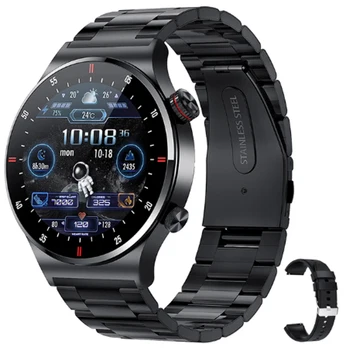 Смарт-часы 2023 Smartwatch Bluetooth Calls Часы для Samsung Xiaomi Redmi Huawei Google Фитнес-браслет с изготовленным на заказ циферблатом