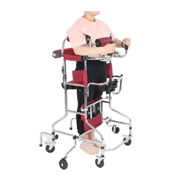 Детский церебральный паралич, помощь при ходьбе для взрослых, Гемиплегические Ходунки, Тренировка нижних конечностей, Стоячая рама с колесами, ходунки