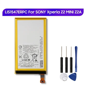 Сменный Аккумулятор LIS1547ERPC Для Sony Xperia Z2 MINI D6563 Z2 Compact ZL2 SOL25 Z2A Z2MINI Аккумуляторная Батарея 3000 мАч