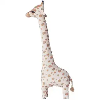 40/67 см Мягкая игрушка-жираф, Большой Размер, плюшевая кукла-животное, игрушка-модель Жирафа, Декор для дома, подарок на День рождения для детей