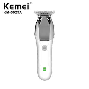 триммер для волос kemei машинка для стрижки волос kemei USB перезаряжаемая машинка для стрижки KM-5029A время использования 240 мин мощная машинка для стрижки