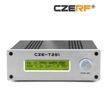 Бесплатная доставка CZE-T251 25 Вт Беспроводной широковещательный FM-передатчик с HDMI на цифровой коаксиальный