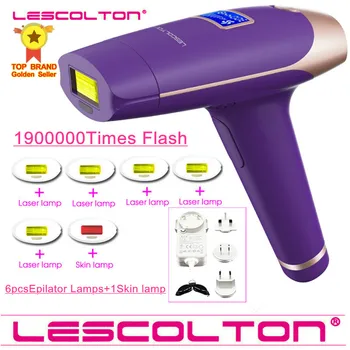 Lescolton T009i 1900000шоты Могут выбрать IPL Epilador ЖК-дисплей Лазерный перманентный Триммер для Бикини Электрический IPL Эпилятор