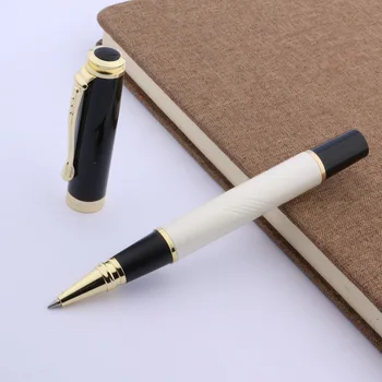 Jinhao 500 Белый с черной ручкой-роллером 0,5 мм