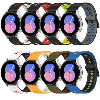 Универсальный 22 мм разноцветный силиконовый ремешок для Suunto 9 Peak Pro, водонепроницаемый сменный браслет, ремешок для умных часов, спортивный браслет
