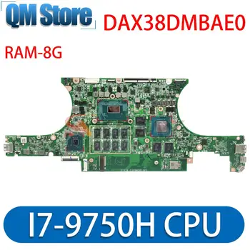 X38D Для HP Spectre x360 Convertible 15-df1024TX 15-DF Материнская плата ноутбука GTX1650/4 ГБ с процессором i7-9750H 8 ГБ оперативной памяти DAX38DMBAE0