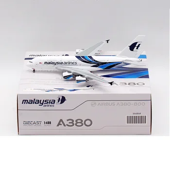1/400 Масштаб JC Wings XX40049 Malaysia Air Transport Пассажирский A380 9M-MNE Коллекция Моделей Самолетов Игрушки Подарки