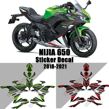 Наклейка на топливный бак мотоцикла NINJA для Kawasaki NINJA 650, аксессуары, наклейка Против царапин, Защитная пленка 2018-2021