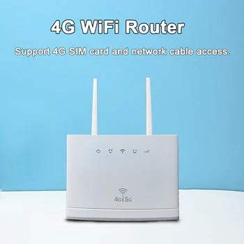 Маршрутизатор 4G SIM-карты, маршрутизатор LTE WiFi, Точка доступа 4G модема, беспроводной маршрутизатор RJ45, 4G CPE