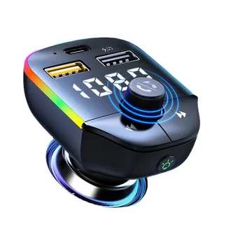 Автомобильное зарядное устройство MP3 A9 FM-передатчик -Bluetooth Hands-free MP3-плеер без потерь