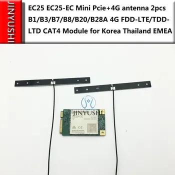 JINYUSHI EC25 EC25-EC Мини Pcie + 4G антенна 2шт B1/B3/B7/B8/B20/B28A 4G модуль FDD-LTE/TDD-LTD CAT4 100% новый и оригинальный