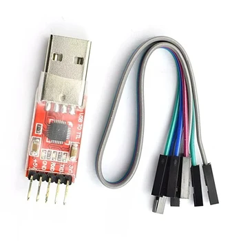 2,0 Модуль 6 Pin USB CP2102 Для arduino USB To TTL Serial UART STC Загрузочный Кабель Super Brush Line С кабелем Dupont