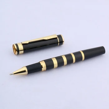 Офисная ручка-роллер ChouXiongLuWei BLACK GOLDEN wave Матовая школьная ручка-роллер